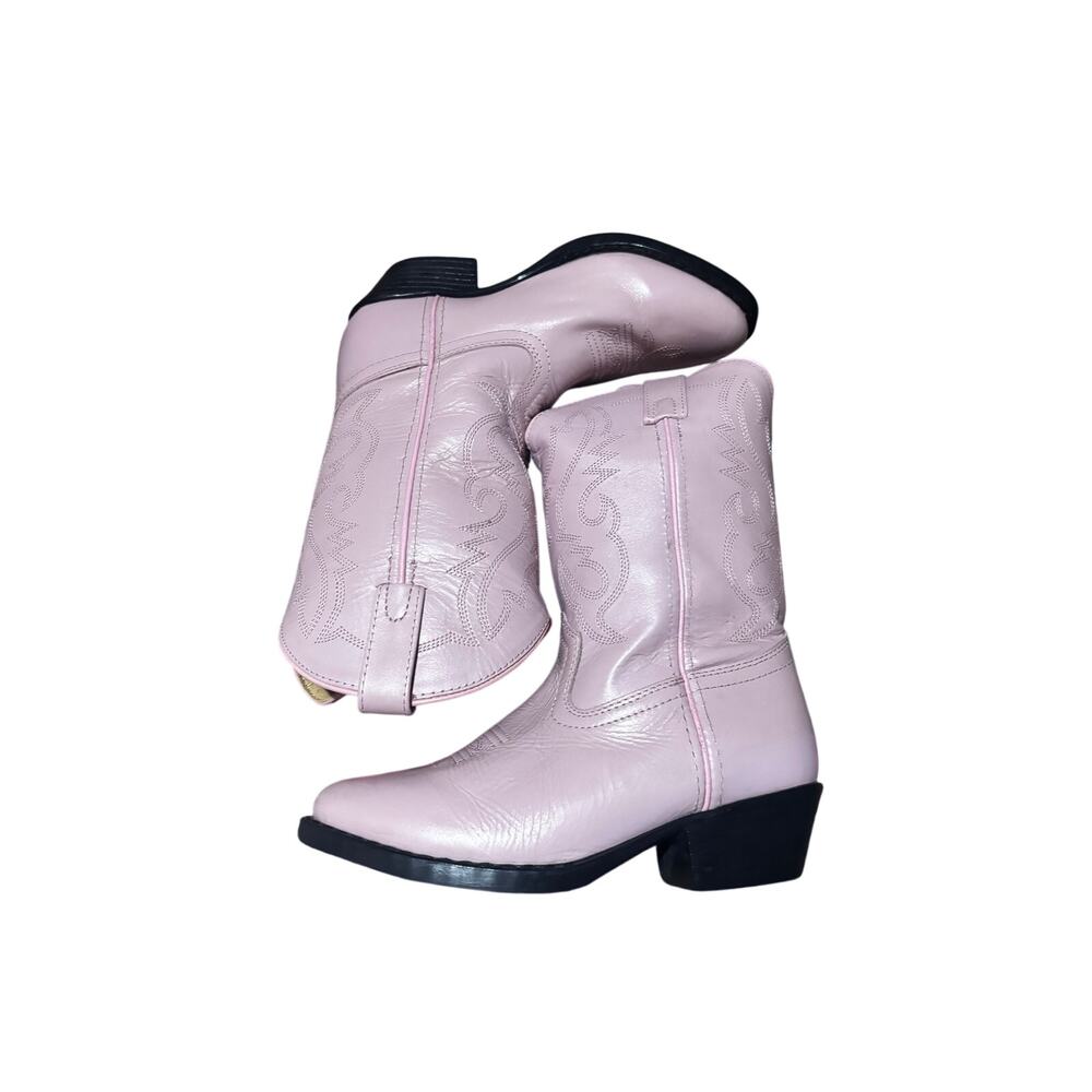 Smokey Mountain boots 2 pink leather western cowgirl boots by nwib nwt .
